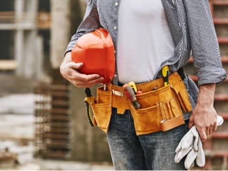 USPS new construction address not recognized - worker in front of a new home