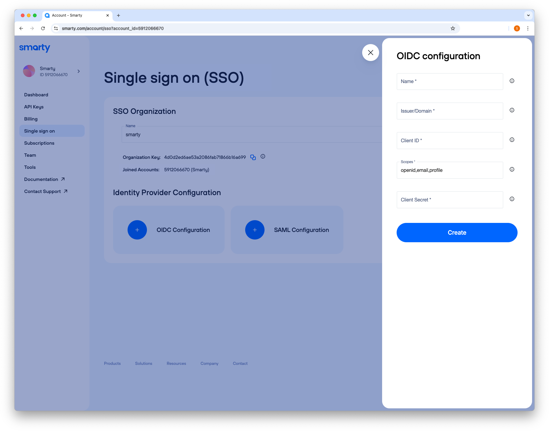 Step 5: Setting up your configuration