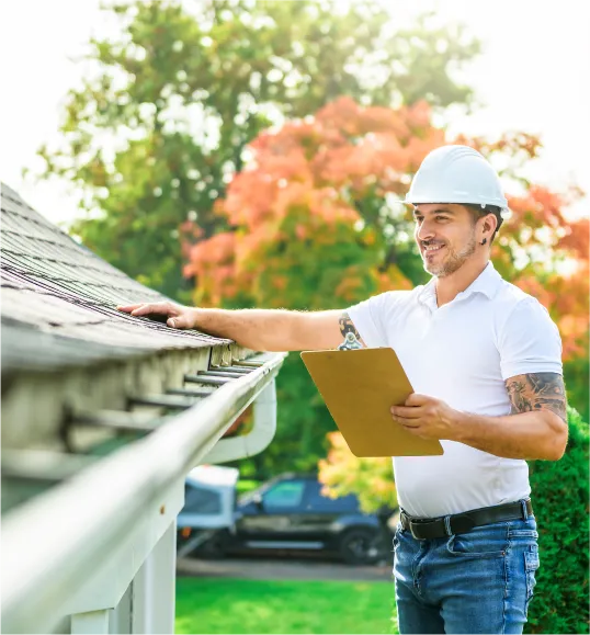 insurance inspecting roof