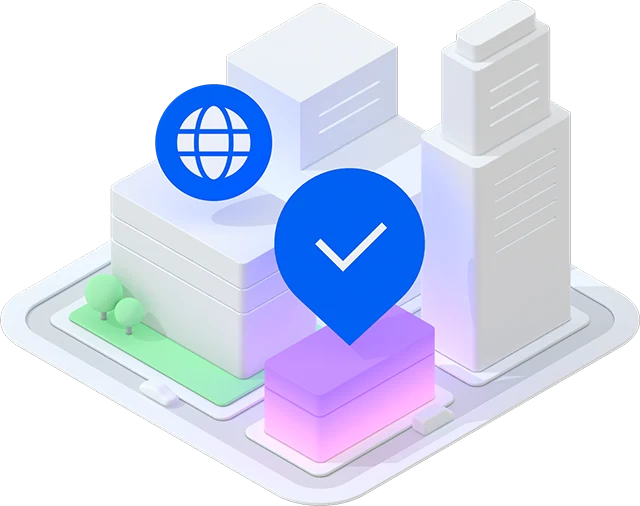 international address verification icon